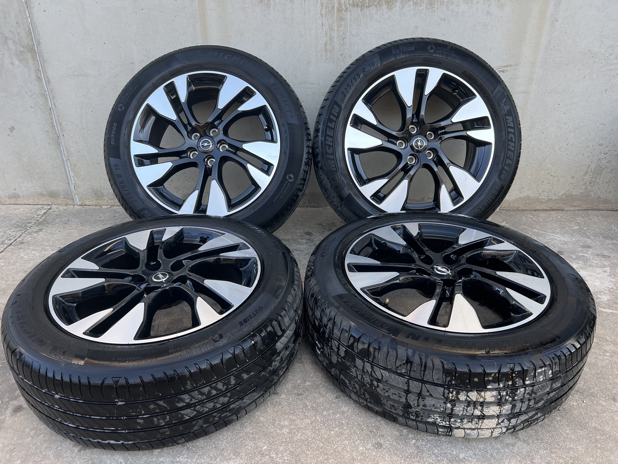 JUEGO LLANTAS 18 PULGADAS 5X108 ORIGINALES CITROËN PEUGEOT OPEL